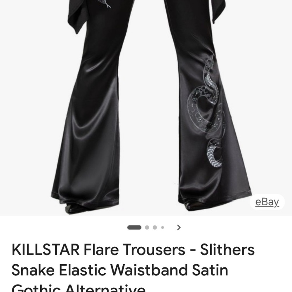 NWT KILLSTAR slithers flare pants. So comfortable and really unique!!